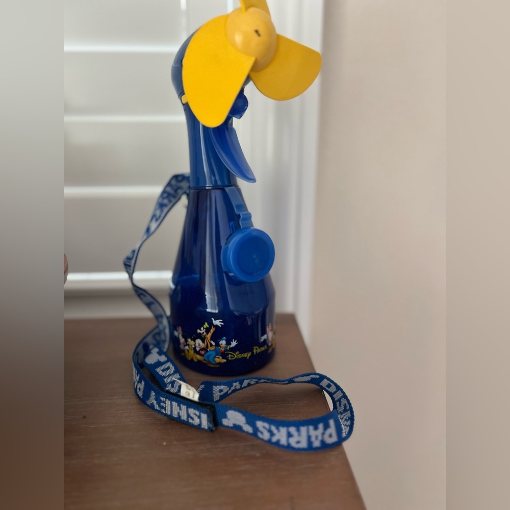 Disney Parks Blue Handheld Fan